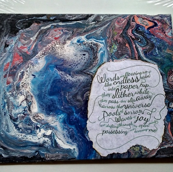 🌠The Beatles 🌠Handpainted OOAK art - Picture 2 of 4